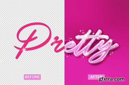 Pretty Text Effect RUQYATE