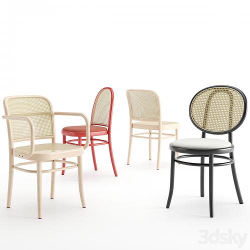 N 811, N 0 and Morris chairs by thonet,vienna