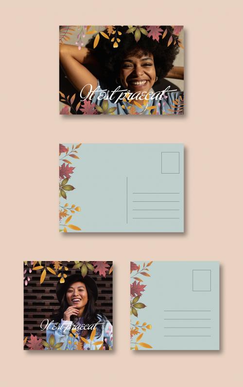 Autumn Postcard Set - 424243234