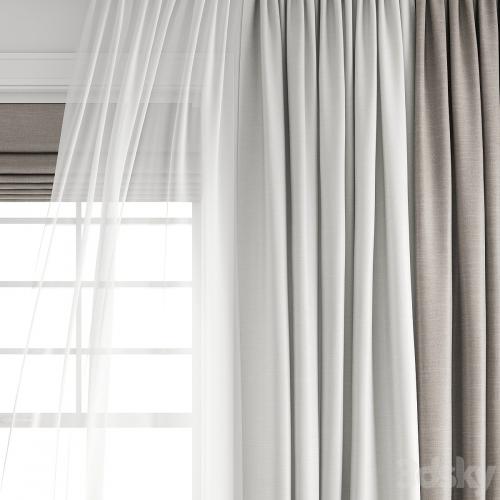 Curtain 432/Wind blowing effect 12