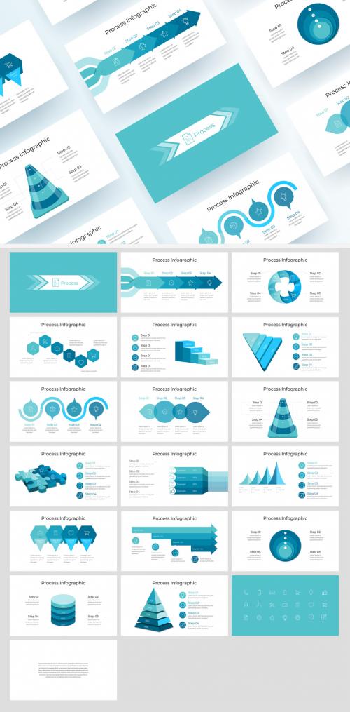 Process Infographic Presentation Layout - 425845022