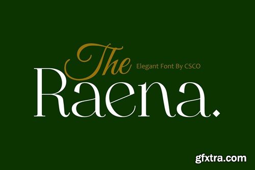 Raena – Elegant Font Y6FRWV2