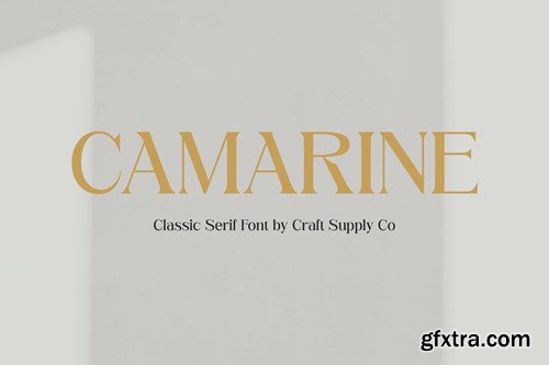 Camarine – Modern Serif SGGLGHC