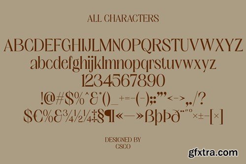 Balvine – Serif Typeface 3VWT3UA