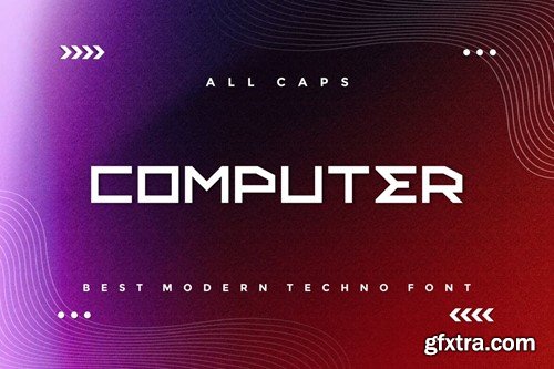 Gexak - Modern Techno Font RLX4J9U