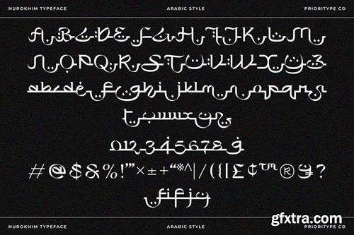 Nurokhim – Arabic Style Font R5PGKG4