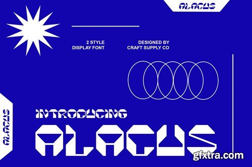 Alacus – Display Font WSLYMRG