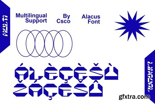 Alacus – Display Font WSLYMRG