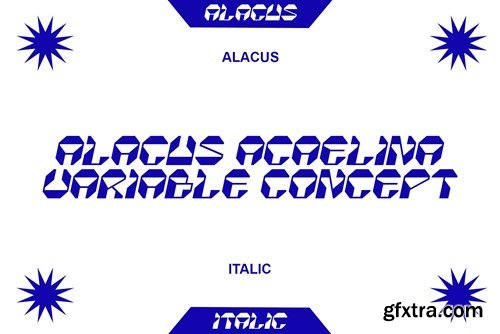 Alacus – Display Font WSLYMRG