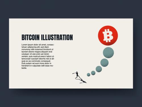 Bitcoin Growth Blog Post Layout - 427292551