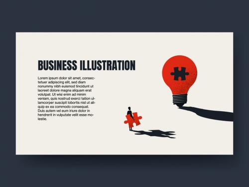 Business Solution Blog Post Layout - 427292726