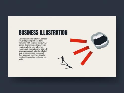 Business Struggle Blog Post Layout - 427292768