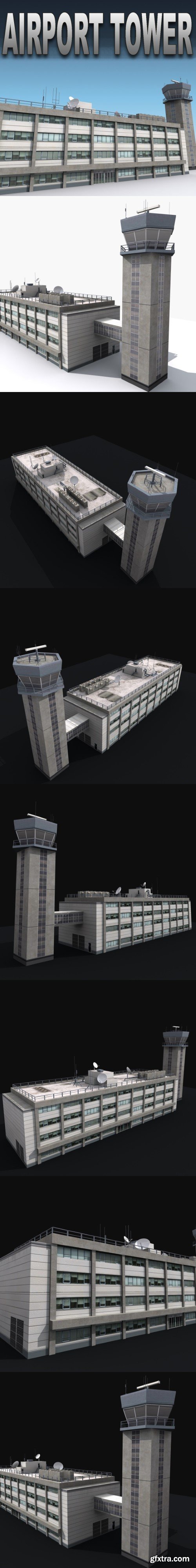 Turbosquid - Airport Tower