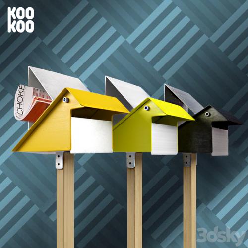 The Koo Koo Mailbox by Playso