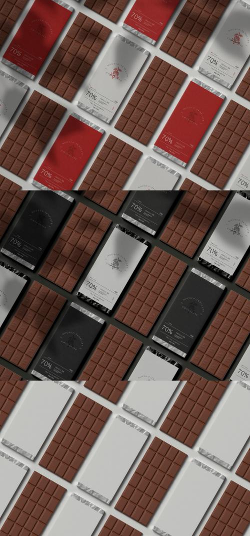 Arranged Chocolate Mockup - 427701385