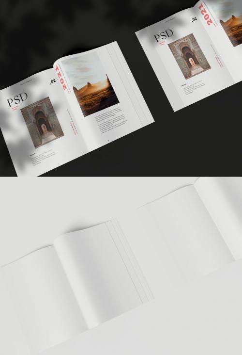 Two Magazines Mockup - 427702459