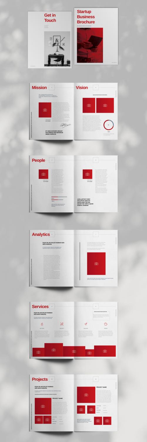 Startup Business Brochure Layout - 428839859