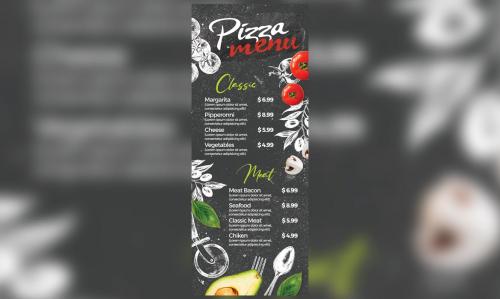 Pizza Menu