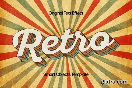 Retro Worn Text Effect LPDDMW2