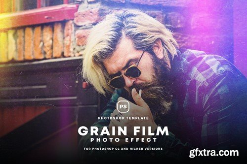 Grain Film Photo Effect U3HAZ3G