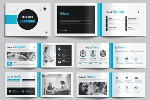 Business Brochure Layout Template