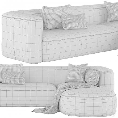 Mellow Sectional Sofa by Acanva