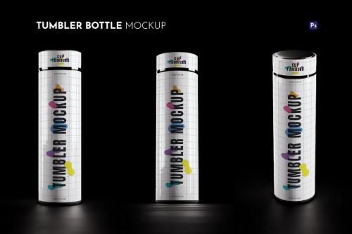 Tumbler Bottle Mockup