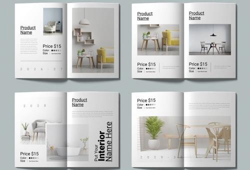 Interior Catalog Design Layout