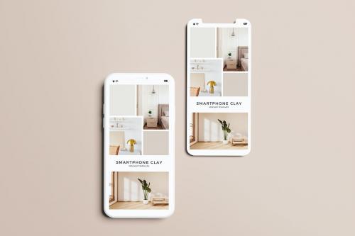 Smartphone Screen Mockup