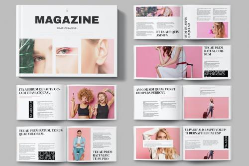 Landscape Magazine Layout