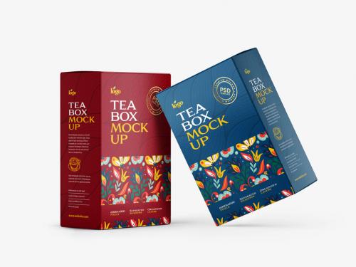 Tea Box Packaging Mockup - 429055702