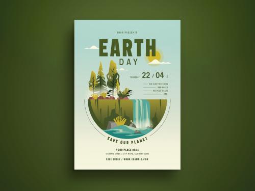 Earth Day Flyer  - 429264452