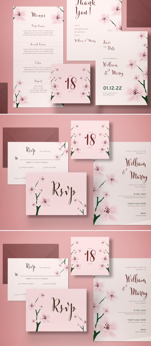 Wedding Invitation Set - 429264785