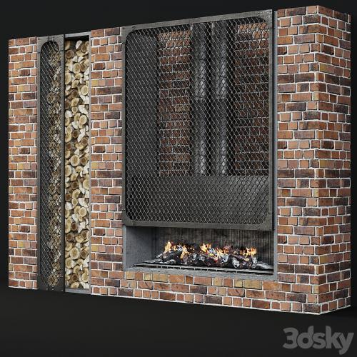 Contemporary fireplace 36