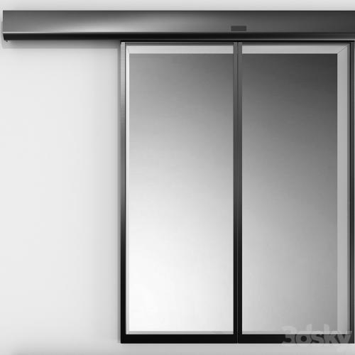 Automatic Sliding Metal Glass Doors