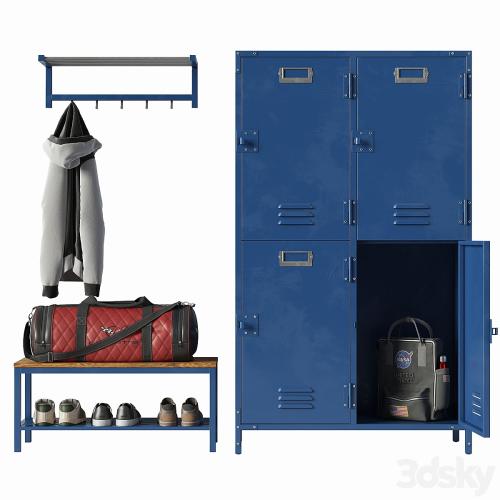 Gym locker room