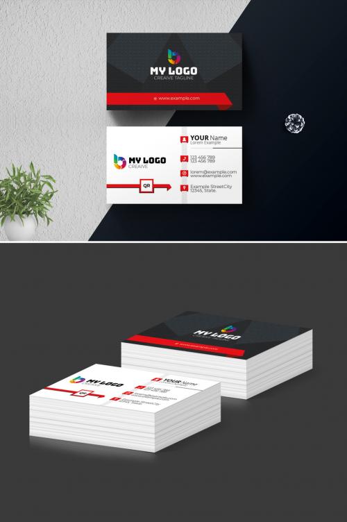 Creative Business Card Layout - 429486376