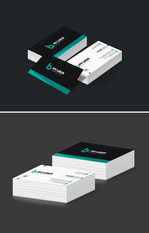 Paste Creative Business Card Layout - 429486393