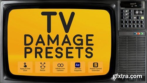 Videohive TV Damage Presets 50720722