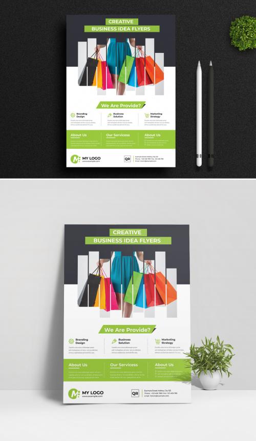 Simple Flyer Layout - 429653673