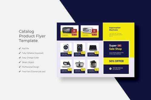 Product Flyer Template Design