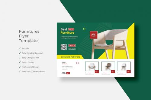 Furniture Flyer Template Design