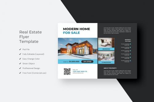 Real Estate Flyer Template Design