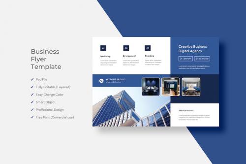 Business Flyer Template Design