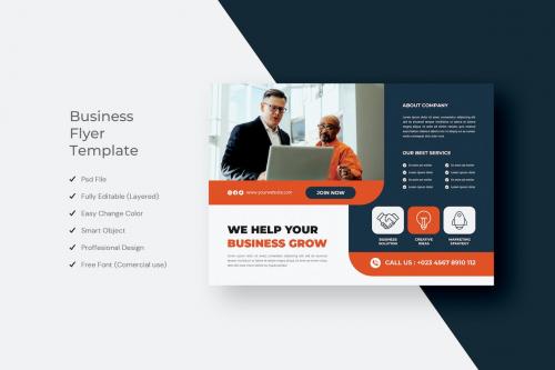 Business Flyer Template Design