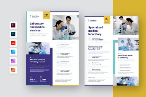 Laboratory Flyer Template