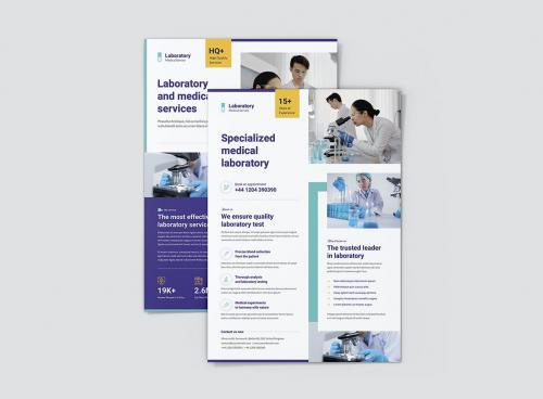 Laboratory Flyer Template