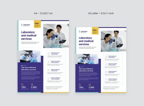 Laboratory Flyer Template