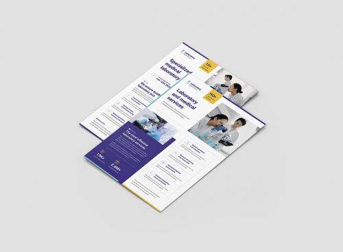 Laboratory Flyer Template