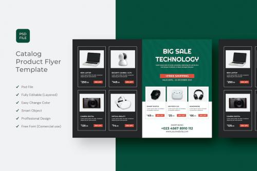 Electronic Catalog Product Flyer